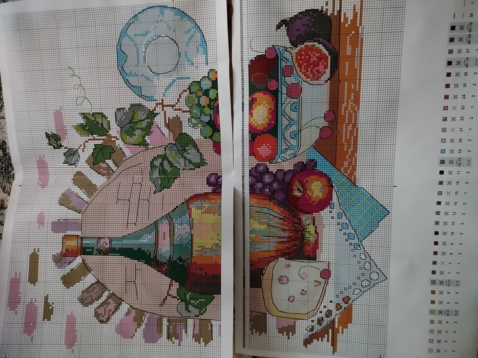 Wzór do haftu krzyżykowego- komplet