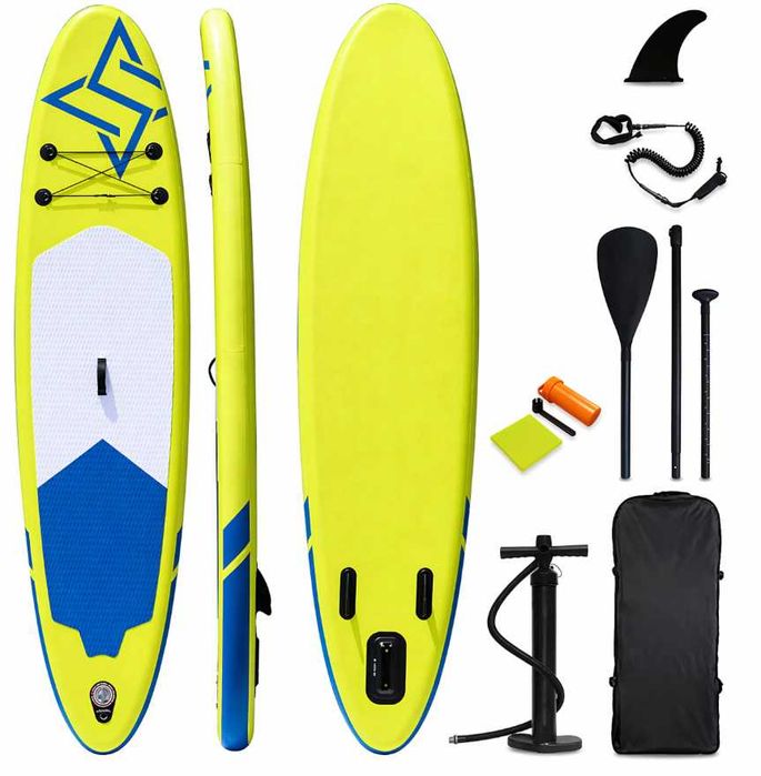Deska SUP 305x76x15cm Pompowana Stand Up Paddle Board Zestaw 200kg