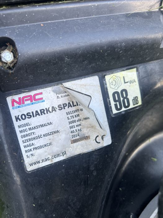 Kosiarka nac Spalinowa