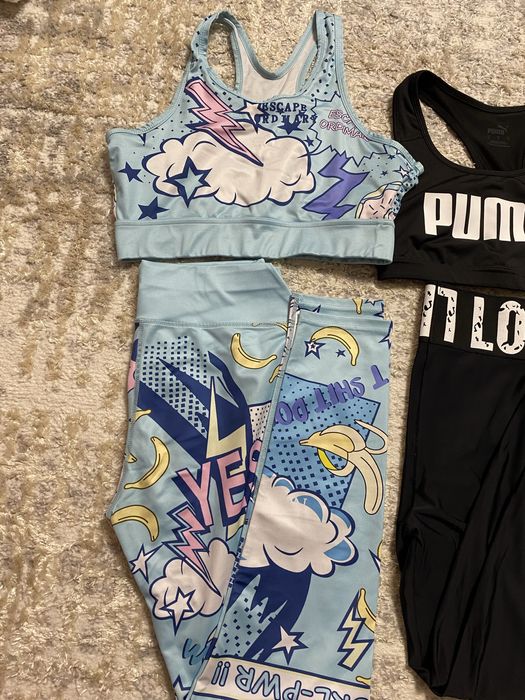 Спортивні лосини з топом