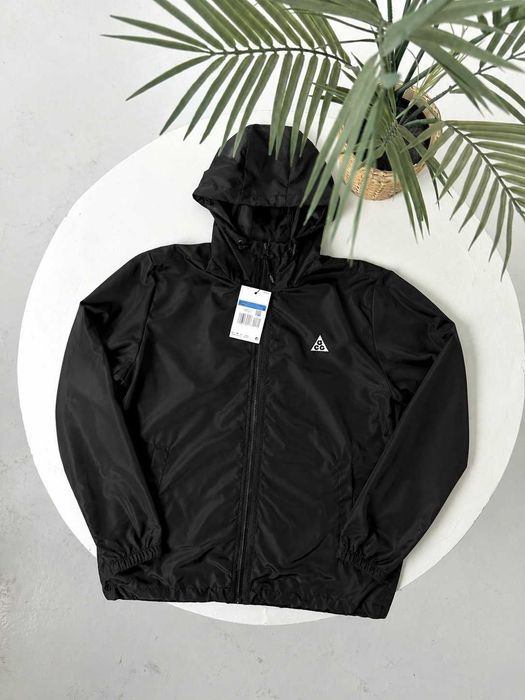 ACG Nike Черная Ветровка Мужская — Куртка Найк Асг Спортивна