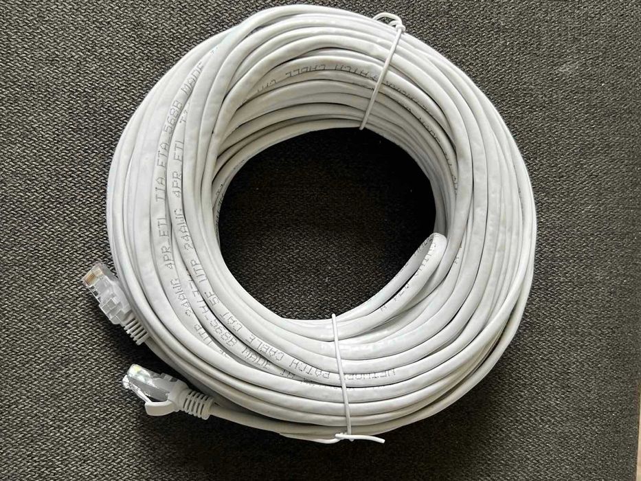 Кабель для підключення до інтернету CAT 5Е 30м ,Патчкорд,LAN кабель,
