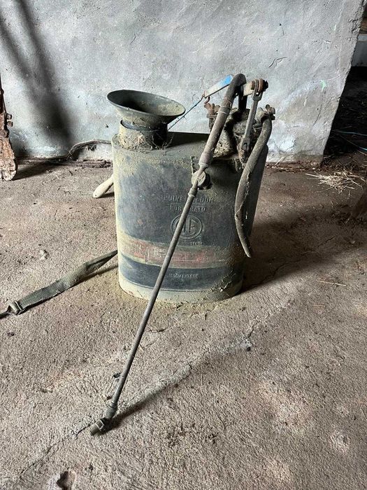 Máquina de sulfatar antiga Marca Registada António Fortunato