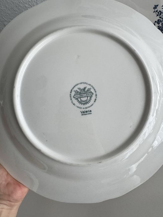 Dwa duże talerze obiadowe Villeroy Boch Valeria 27cm