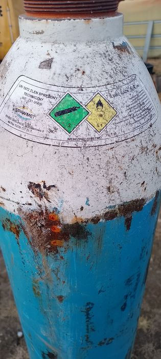 Butla spawalnicza do spawania tlen 170 cm