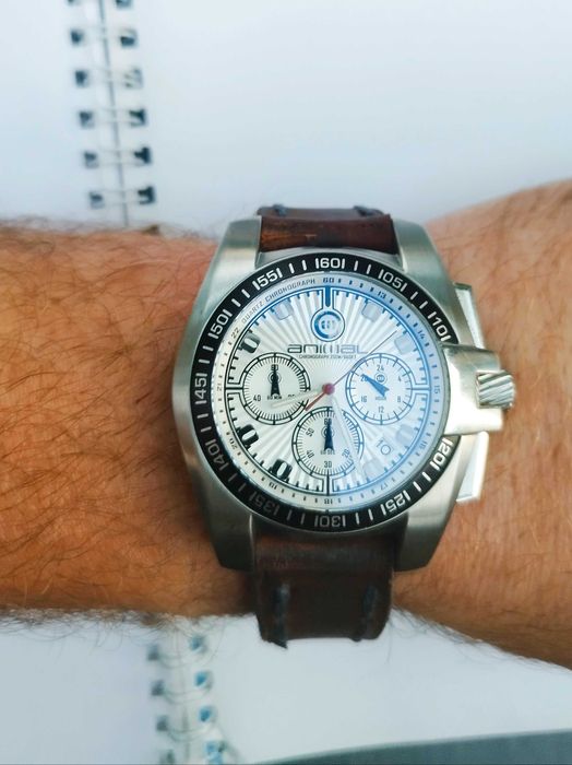 Вінтажний годинник Animal Hurricane  Chronograph 200m England