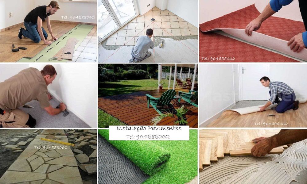 Manutenção, Reparação e remodelação de imóveis.