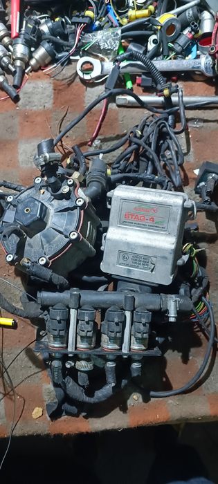 Instalacji gazowej  sekwencji LPG Stag Qbox plus Next, basic, gofast