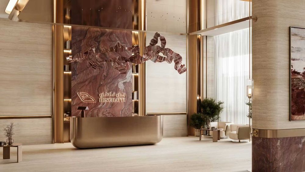 Nowoczesne studio – 32m² w Binghatti Etherea, JVC, Dubai, ZEA