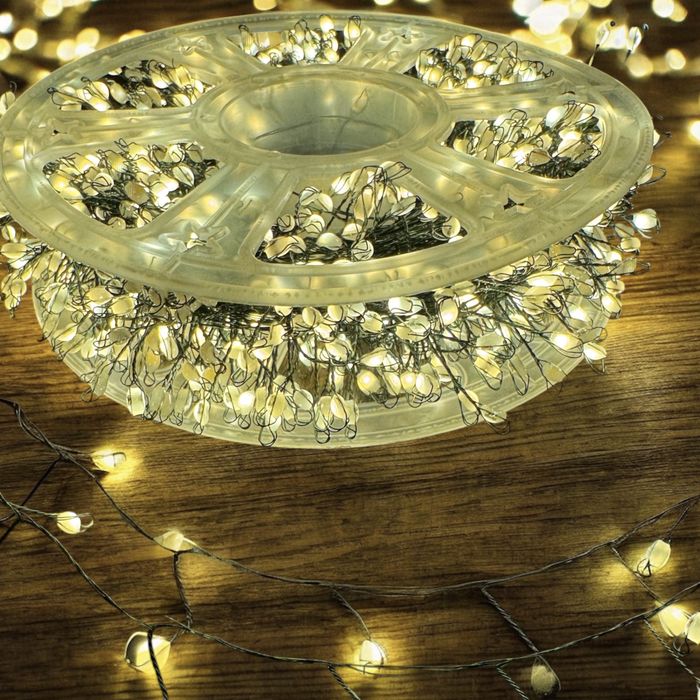 Мішура(хвойна лапа), крупний діод,20м,40м зелений дріт,usb НОВИНКА