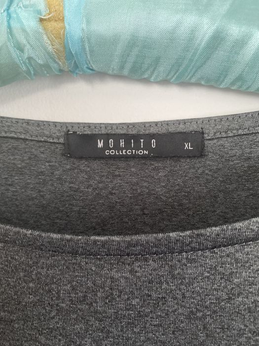 Sukienka Mohito grafitowa  duży rozmiar