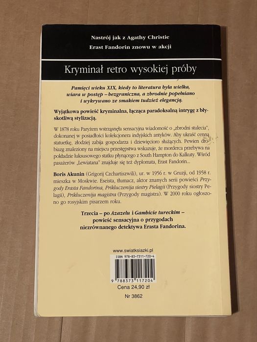 Książka - Lewiatan - Boris Akunin