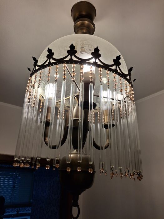 Candeeiro teto  antigo