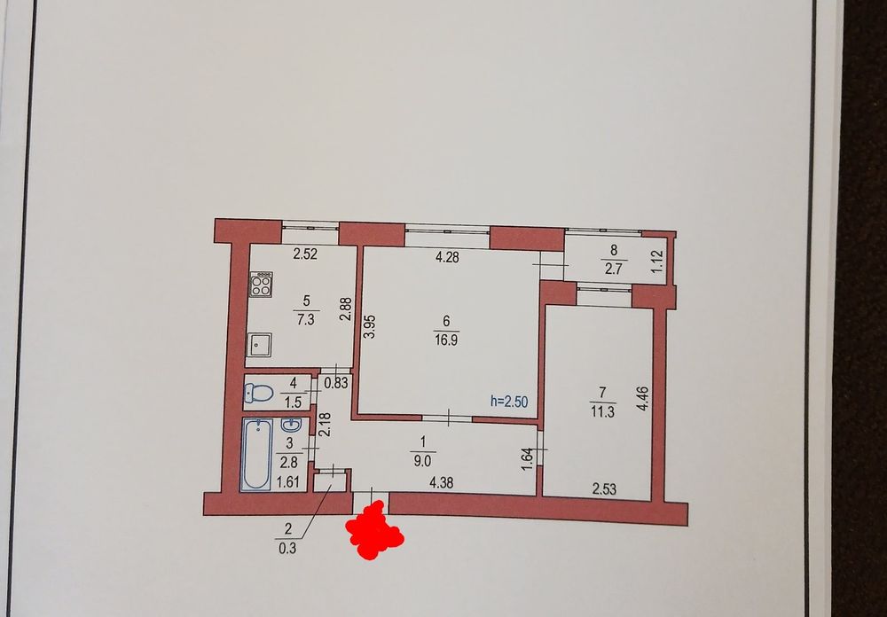 ТЕРМІНОВО! Продаж 2х кімн. ЧЕШКА.