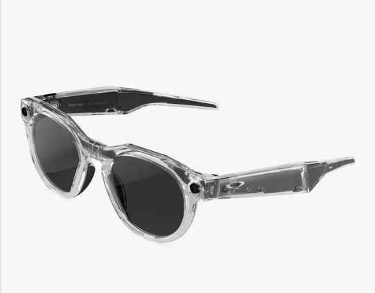 Oakley Meta HSTN Glasses — Clear, Clear to Grey Transitions Lenses