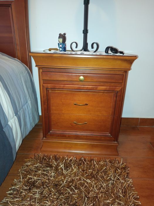 Mobília quarto em mogno