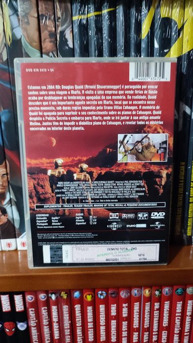 Total Recall - Desafio Total DVD