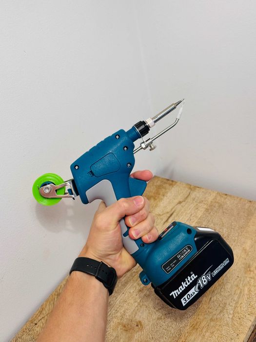 Pistolet Lutowniczy Pasuje Na Aku Makita - Automatycznie Podaje Cyne