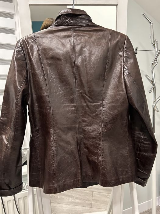 Куртка шкіряна