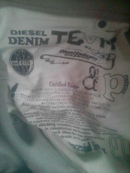 Мужские узкие летние джинсы Diesel Darron оригинал