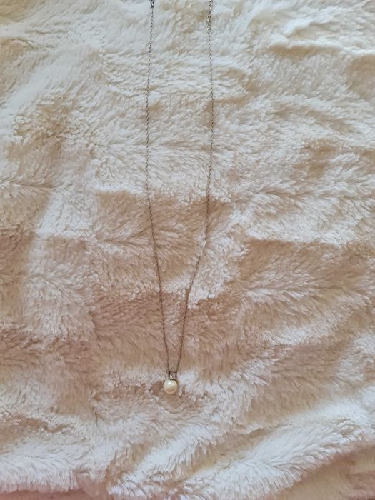 Colar de pérola e zircônia da Kiko ourivesarias