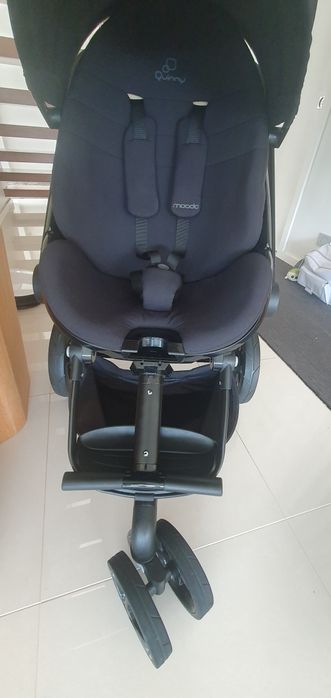 Carrinho Quinny Mood Black Devotion + babicoque BeSafe Izi Go