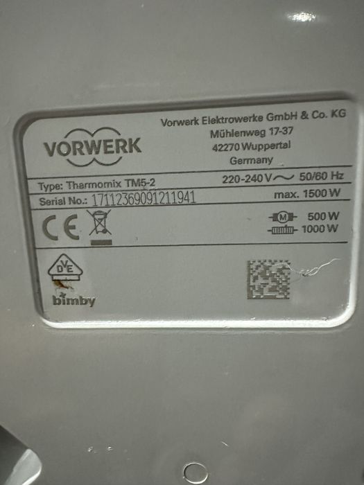Bimby Thermomix TM5-2