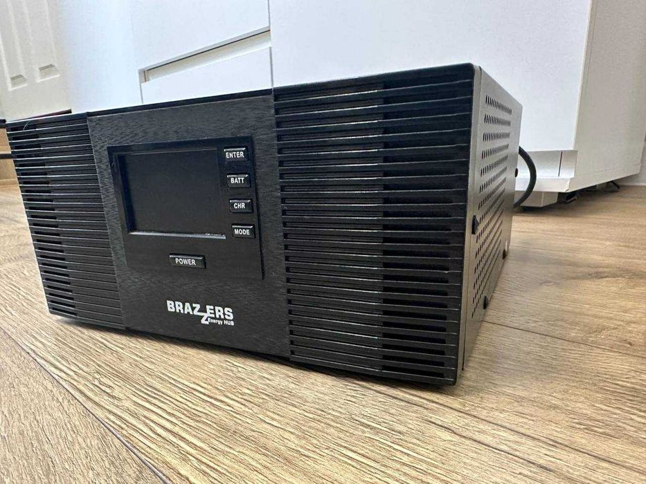 Інвертор / Джерело безперебійного живлення BRAZZERS LFP-600 (500Вт)