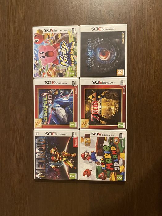 Jogos Nintendo 3DS  - Valores individuais na descrição