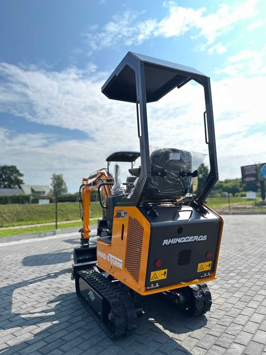 Nowa Minikoparka XN10 ramie skrętne hydraulika robocza