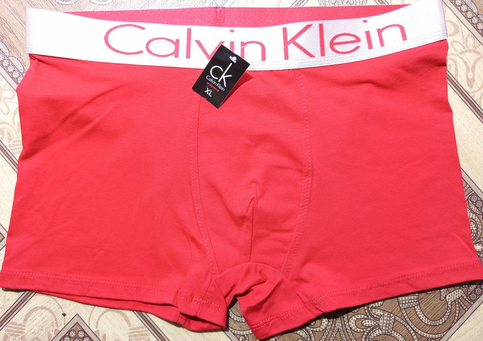 Чоловічі труси Calvin Klein  боксери в різних кольорах. XL ( маломіри)