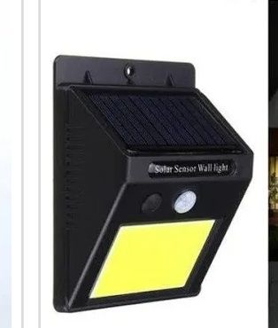Фонарь уличный светильник прожектор solar с датчиком движения cl bk100
