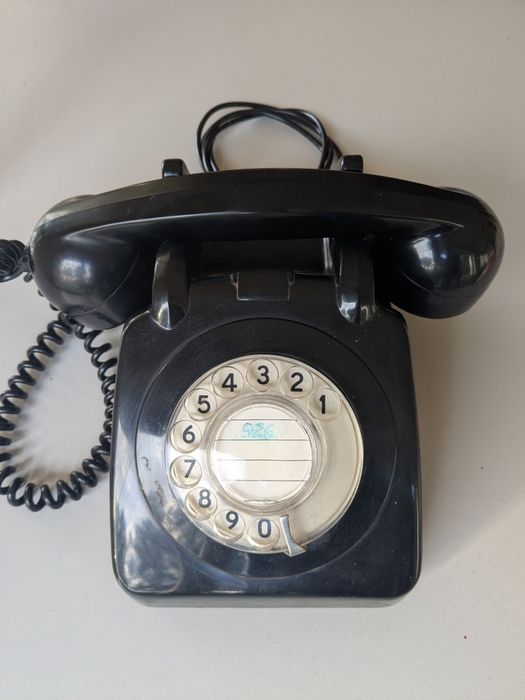 Telefone preto Portugal Telecom