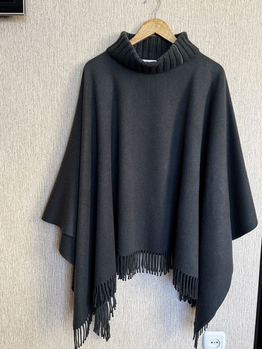 пончо з натуральної вовни, кашеміру та шовку fabiana filippi