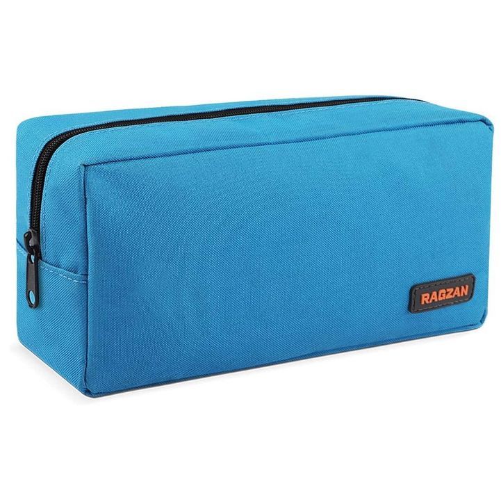 Ragzan piórnik duży niebieski