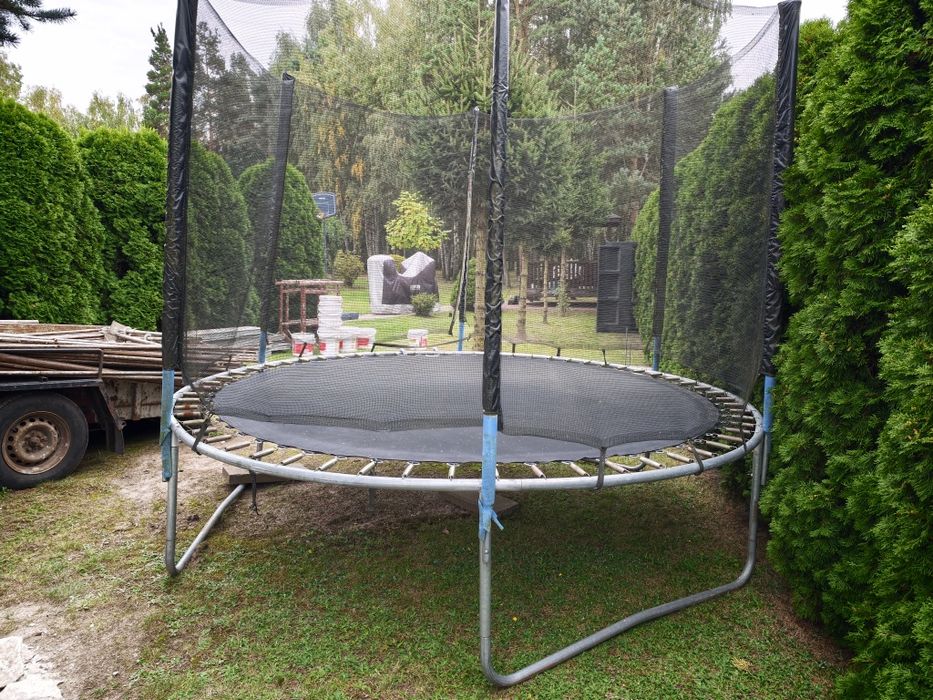 Duża trampolina z siatką, ODDAM