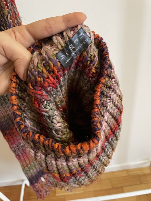 Conjunto gorro e cachecol