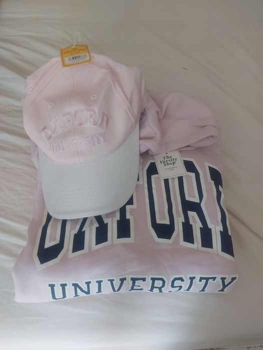 Bluza Oxford university różowa xs