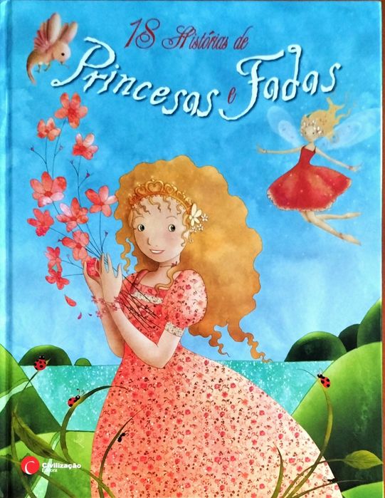 Livro "Princesas e Fadas" - 18 Histórias