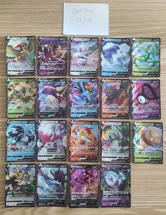 Cartas Pokémon V/ VMax/ Vstar/ Ex