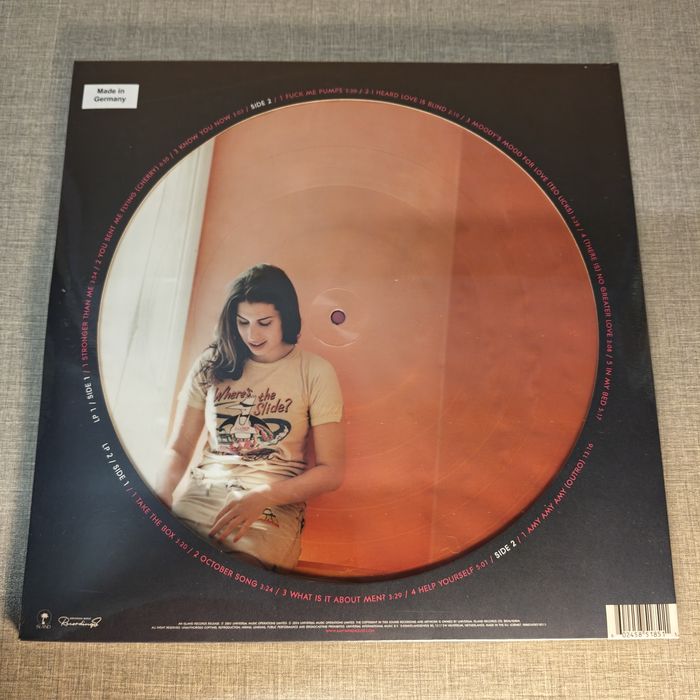 Amy Winehouse : Frank PICTURE 2LP / Вінілова Платівка Винил Vinyl