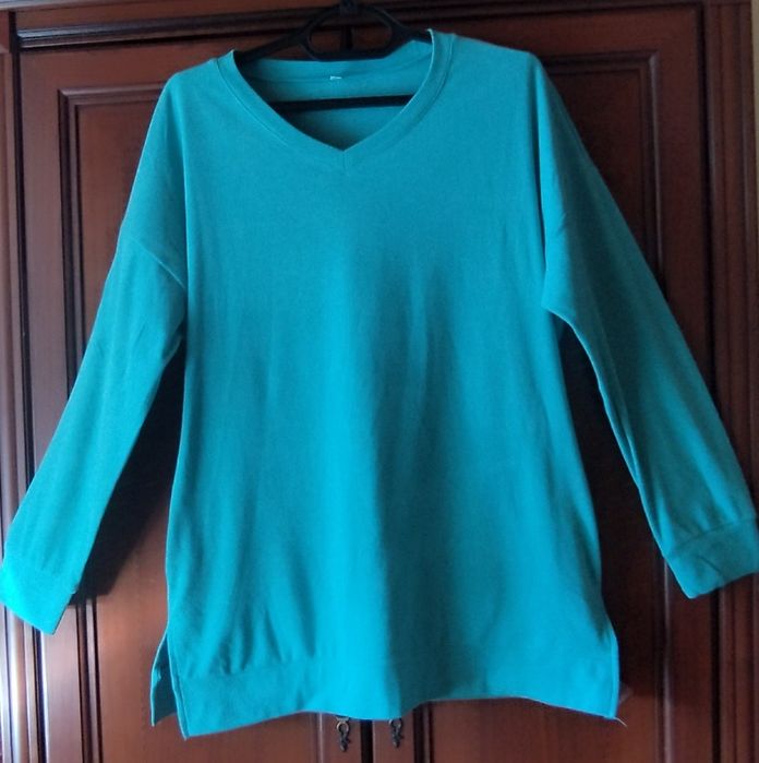 Кофточки р.L/52-54 бирюза и малиновая флис