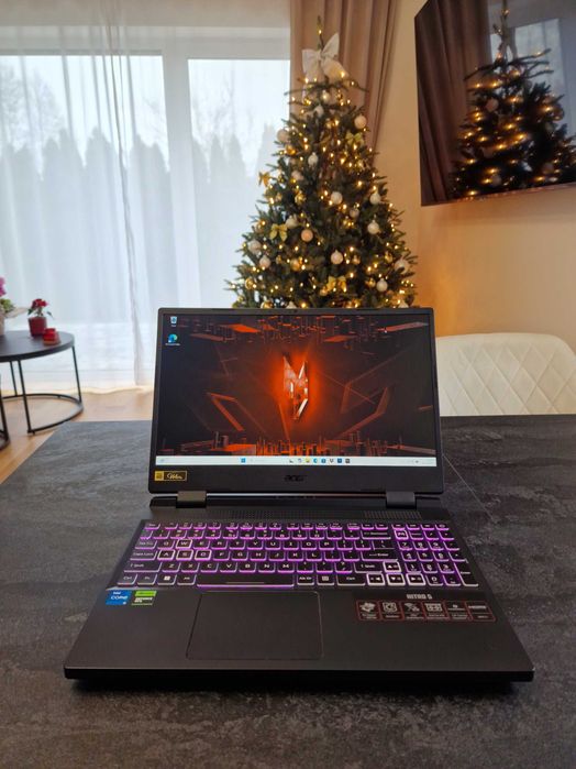 Acer Nitro 5 15,6" 144hz i5-12gen/RTX 4060 8GB/16GB RAM/512SSD/Win 11