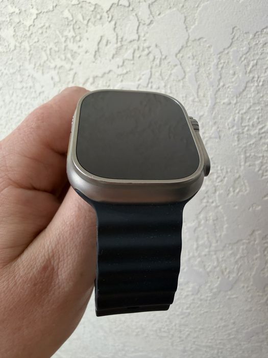Apple Watch Ultra 49mm Titanium Midnight Ocean Band A2622