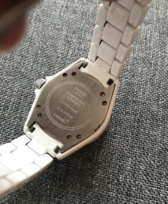 Relógio Chanel J12 Automatic - Branco (autentico)