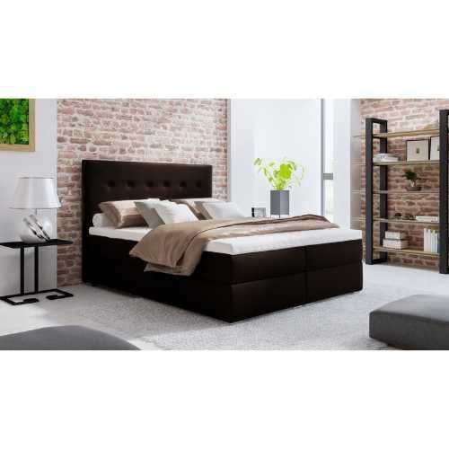 Łóżko kontynentalne BARI 120, 140, 160 x200 tapicerowane SYPIALNIA