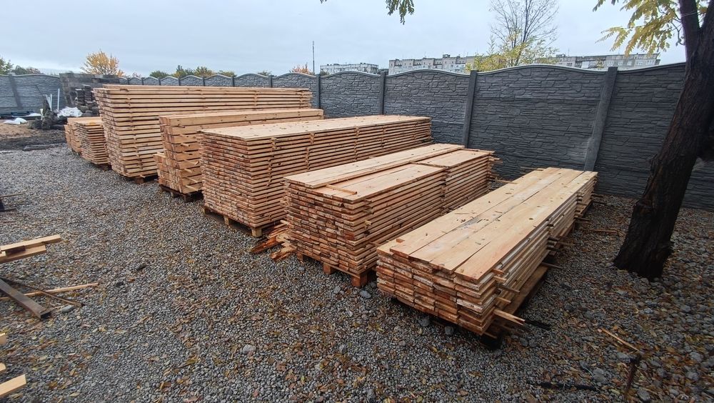 Продаються пиломатеріали від виробника опт та роздріб