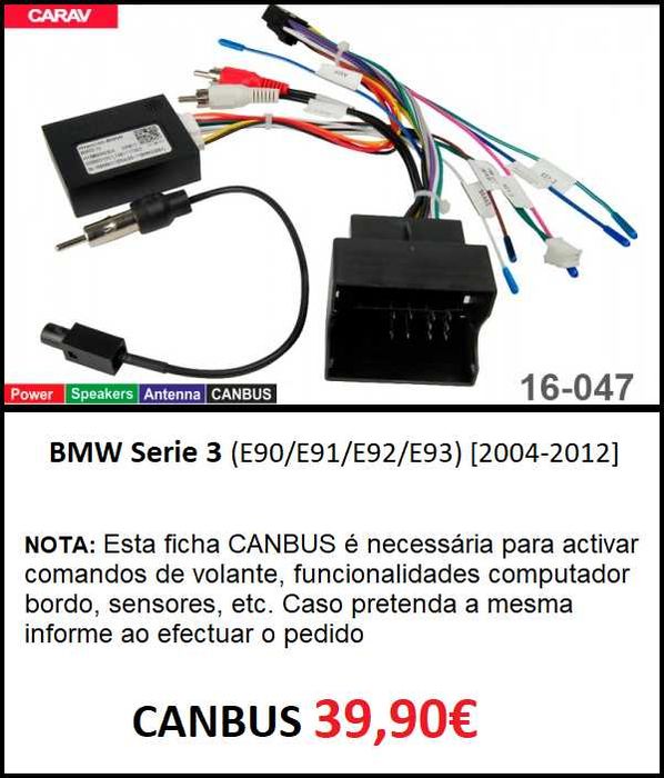 Rádio 2DIN 9" [4+64GB] • BMW Serie 3 • E90 E91 E92 E93 • Android 320