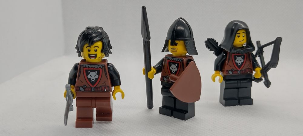 Pakiet 3 rycerzy Lego Wolfpack