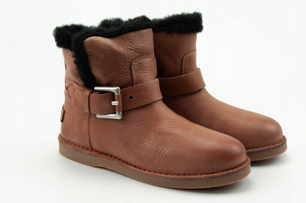 Buty Shabbies Amsterdam Botki Śniegowce r.37